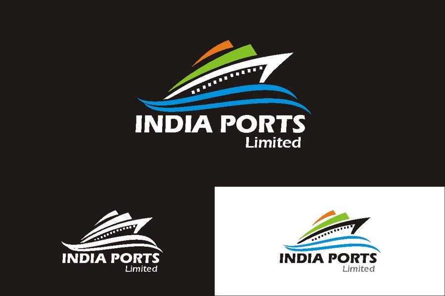 Contest Entry #330 for                                                 Logo Design for India Ports
                                            