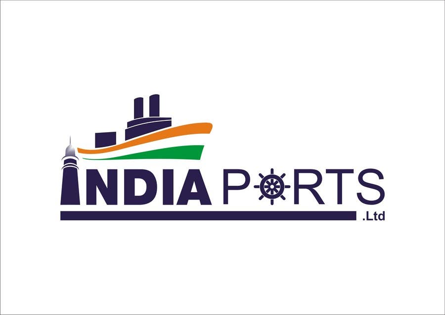Bài tham dự cuộc thi #182 cho                                                 Logo Design for India Ports
                                            