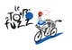 Miniatura da Inscrição nº 43 do Concurso para                                                     Character illustration for a bicycle ride
                                                