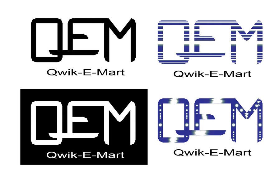 Participación en el concurso Nro.96 para                                                 Logo Design for Qwik-E-Mart
                                            