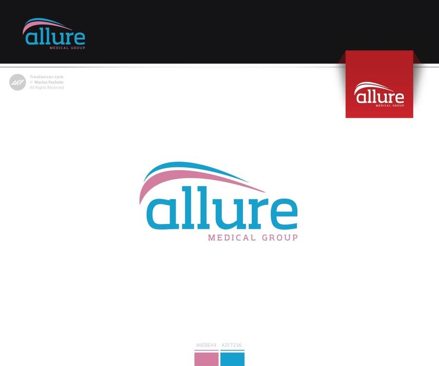 Proposition n°114 du concours                                                 New corporate logo for Allure Medical Group
                                            