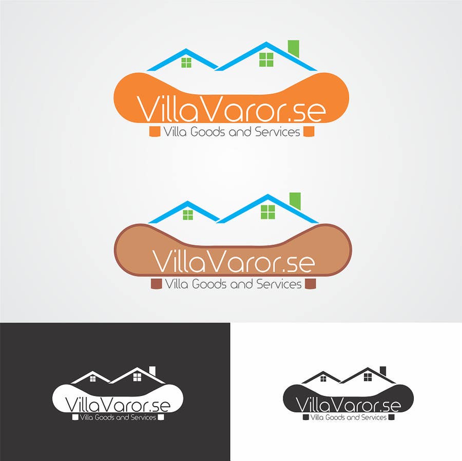 Penyertaan Peraduan #118 untuk                                                 Logotype for villa/house related website
                                            