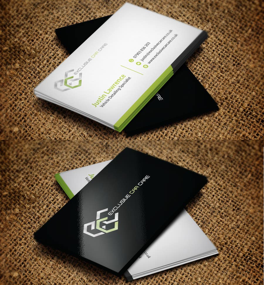 Bài tham dự cuộc thi #103 cho                                                 Design some Business Cards for Exclusive Car Care
                                            