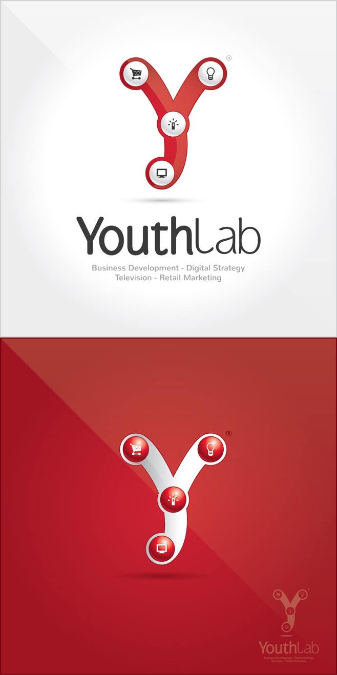 Penyertaan Peraduan #103 untuk                                                 Logo Design for "Youth Lab"
                                            