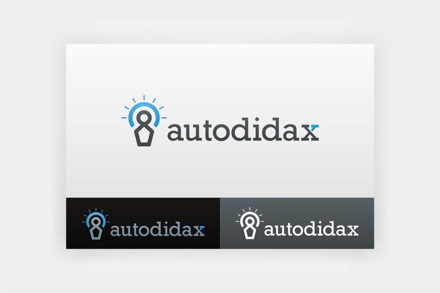 ผลงานการประกวด #244 สำหรับ                                                 Logo Design for autodidaX - be creative ;)
                                            