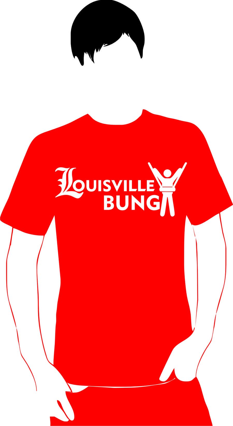 Inscrição nº 10 do Concurso para                                                 Design a T-Shirt for "Louisville Bungy"
                                            
