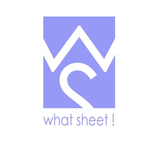 Proposition n°75 du concours                                                 Design a Logo for What Sheet!
                                            