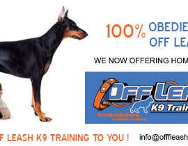 Nro 14 kilpailuun Design an Advertisement for Dog Training Business käyttäjältä manuaxn