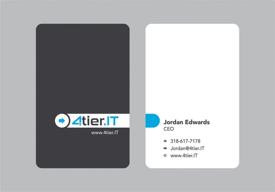 Contest Entry #52 for                                                 Design some Business Cards for 4tier
                                            