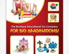 #77 untuk Advertisement Design for Artiwood Educational Toys (A4) oleh gerardway