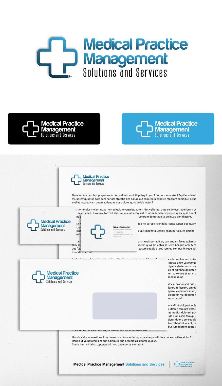 Kilpailutyö #64 kilpailussa                                                 Graphic Design for Medical Practice Management
                                            