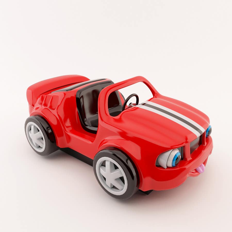 Contest Entry #34 for                                                 Do some 3D Modelling - Create Kiddie Ride - Race Car
                                            