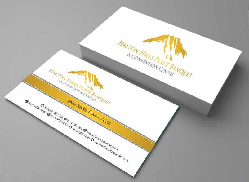 Konkurrenceindlæg #24 for                                                 Design a logo and Business Cards for Halton Hill Banquet and Convention Centre
                                            