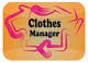 Ảnh thumbnail bài tham dự cuộc thi #177 cho                                                     Logo Design for Clothes Manager App
                                                