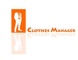 #166 untuk Logo Design for Clothes Manager App oleh aayushsaraf