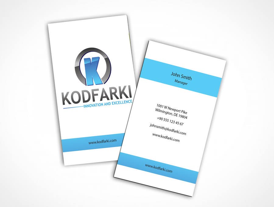 Kilpailutyö #17 kilpailussa                                                 Design some Business Cards for KODFARKI
                                            