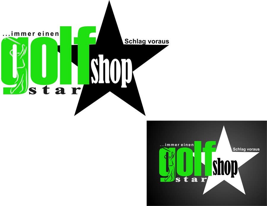 Kilpailutyö #410 kilpailussa                                                 Logo Design for Golf Star Shop
                                            