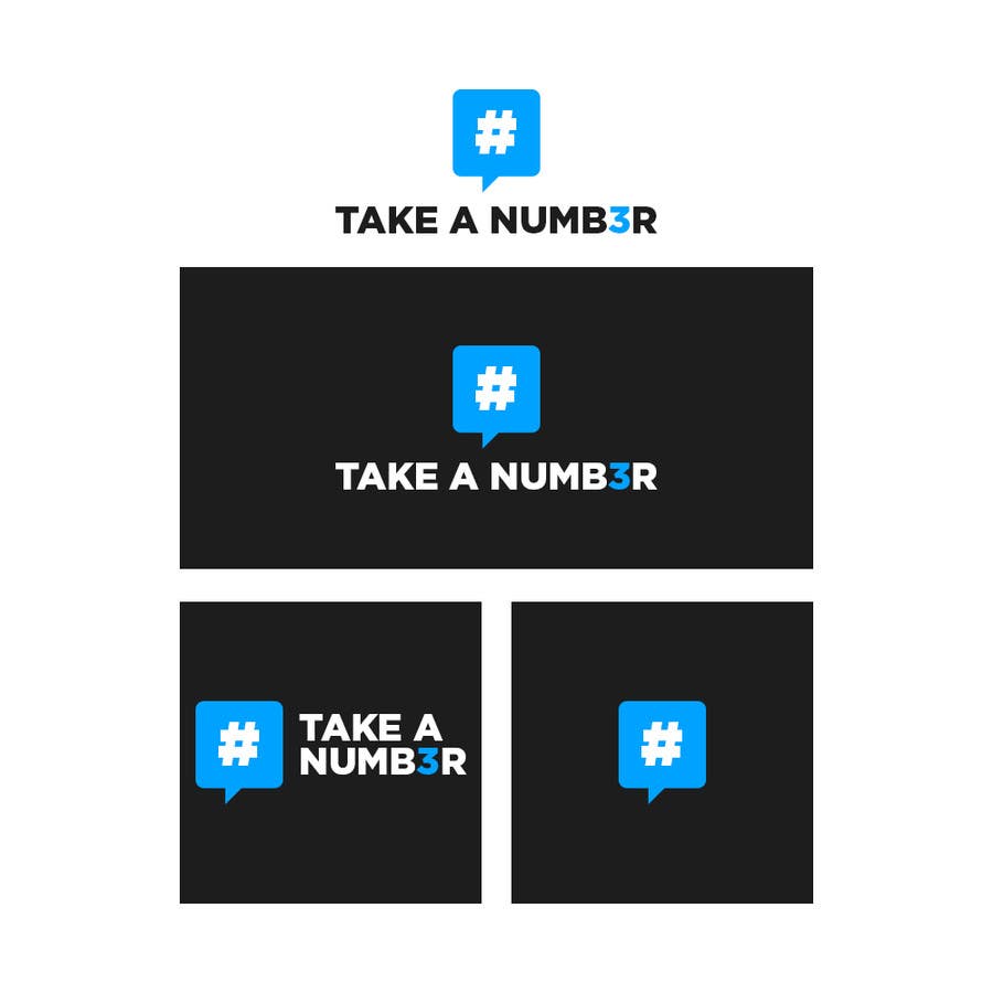 Penyertaan Peraduan #119 untuk                                                 Design a Logo for "Take a Numb3r"
                                            