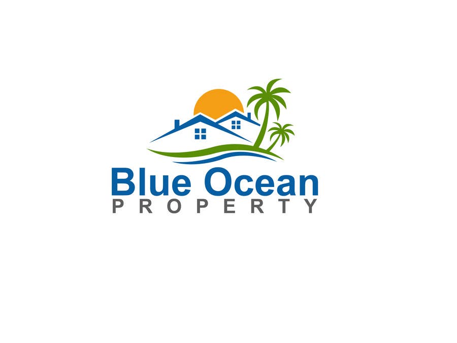 Kilpailutyö #6 kilpailussa                                                 Design a Logo for "Blue Ocean Property"
                                            