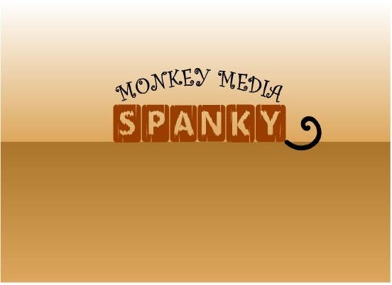 Kilpailutyö #518 kilpailussa                                                 Logo Design for Spank Monkey Media
                                            