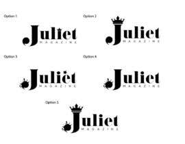 #283 para Design a Logo for Juliet Magazine por Jehanzebbarket