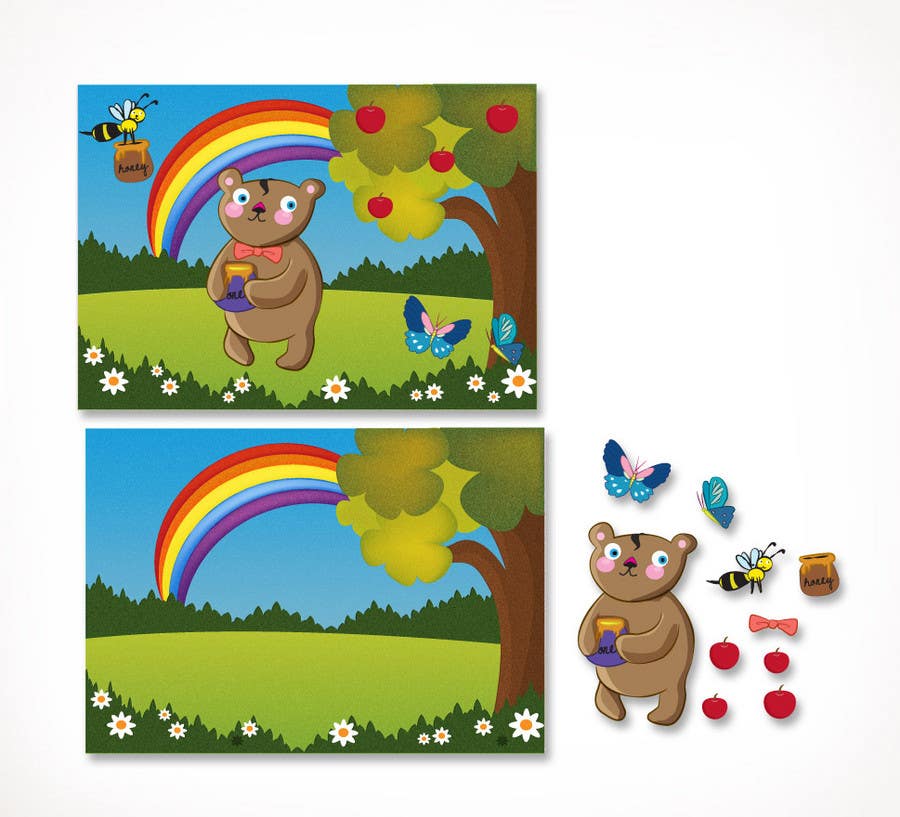 Contest Entry #36 for                                                 Kids Puzzle Scenery / Multiple (potentially many) bidders will be selected
                                            