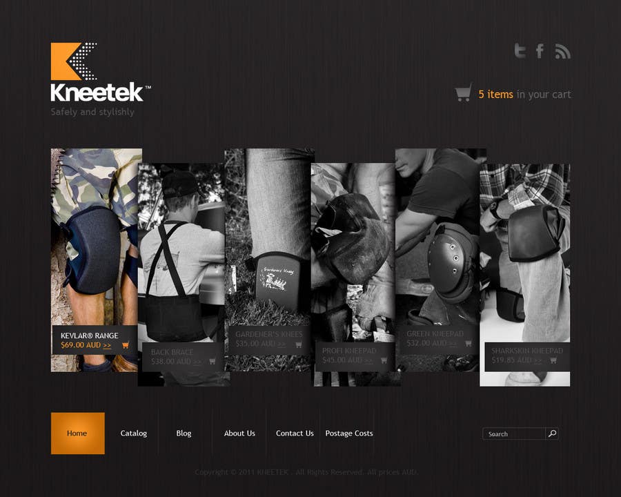 Proposta in Concorso #46 per                                                 Website Design for KNEETEK.NET
                                            