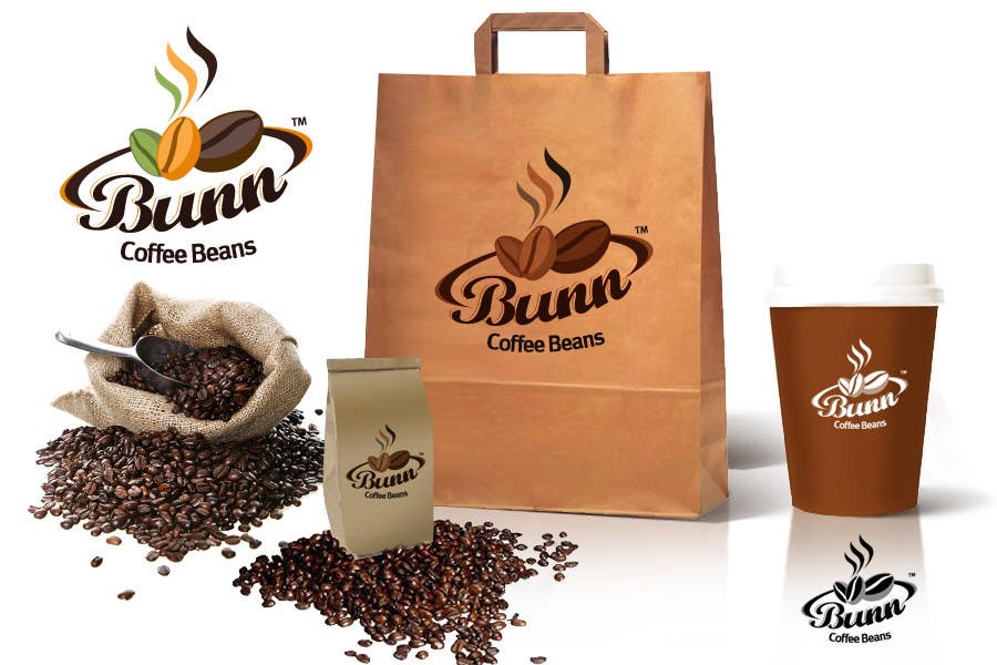 Wasilisho la Shindano #143 la                                                 Logo Design for Bunn Coffee Beans
                                            
