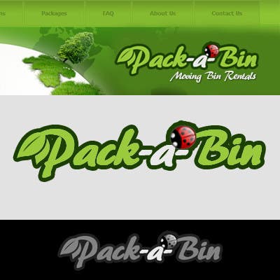 Penyertaan Peraduan #57 untuk                                                 Logo Design for our new startup-up company Pack-A-Bin.
                                            