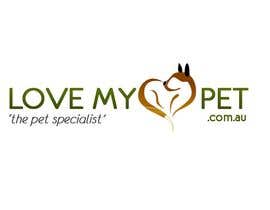 #13 per Logo Design for Love My Pet da johansjohnson