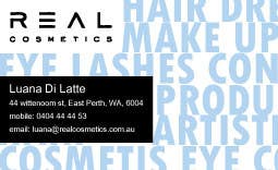 Konkurrenceindlæg #13 for                                                 Business Card Design for Real Cosmetics
                                            