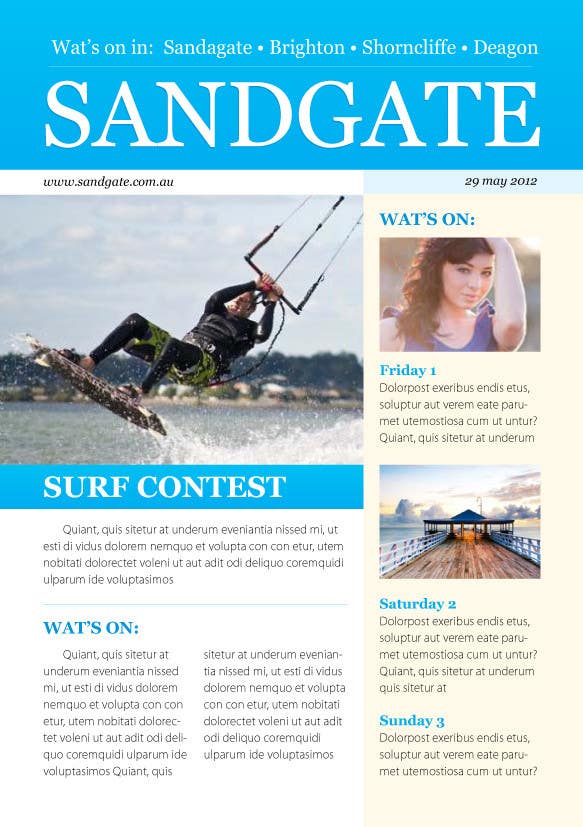
                                                                                                                        Inscrição nº                                             1
                                         do Concurso para                                             Brochure Design for Sandgate.com.au
                                        