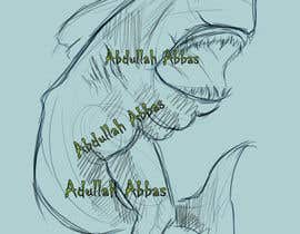 #30 for Illustrate a Half-Man Half-Shark Character for a Movie af abdallaabbas