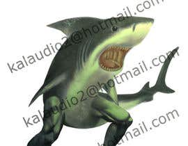 #29 for Illustrate a Half-Man Half-Shark Character for a Movie af KALAUDIO2