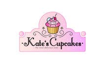  Logo Design for Kate's Cupcakes için Graphic Design7 No.lu Yarışma Girdisi
