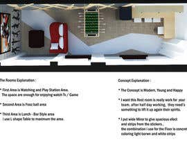 nº 3 pour Design a cool lunch/break-out area (Interior Design) par deddy1983 