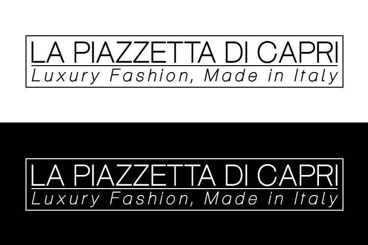 Kilpailutyö #25 kilpailussa                                                 LA PIAZZETTA DI CAPRI Luxury Fashion, Made in Italy watermark
                                            