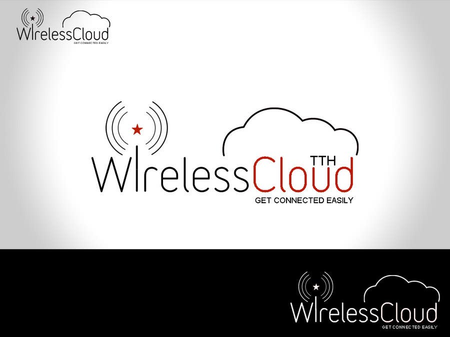 Bài tham dự cuộc thi #662 cho                                                 Logo Design for Wireless Cloud TTH
                                            