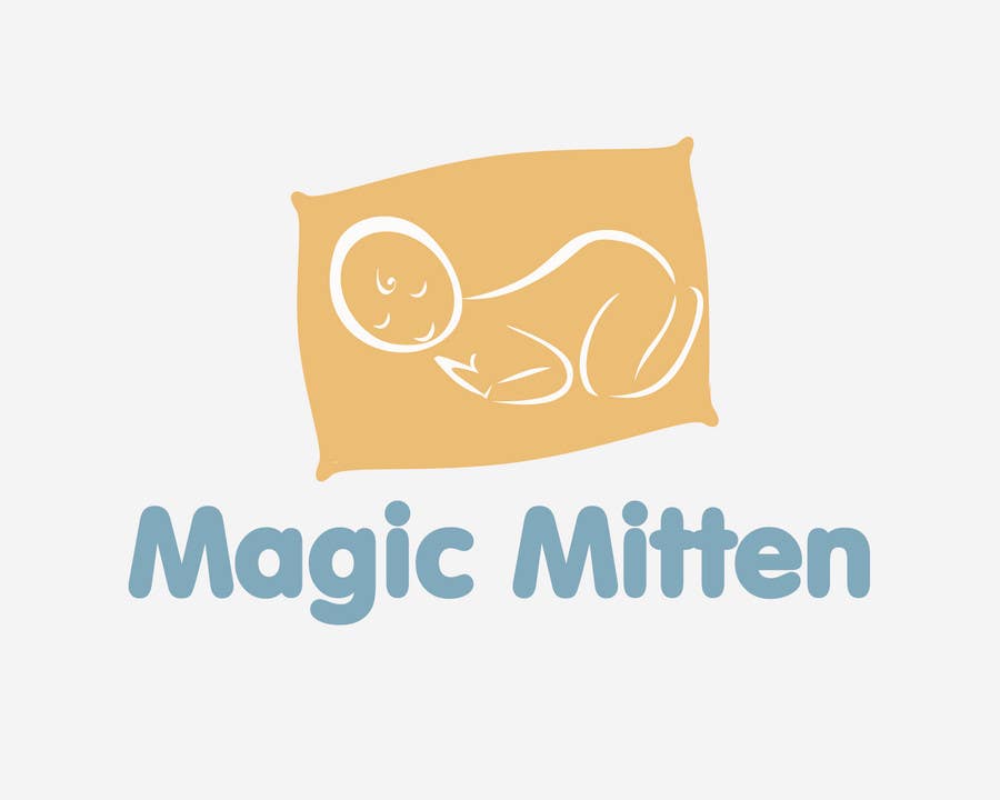 Kilpailutyö #59 kilpailussa                                                 Logo Design for Magic Mitten, baby calming aid
                                            