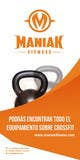 Imej kecil Penyertaan Peraduan #2 untuk                                                     Diseñar un banner for Maniak Fitness
                                                