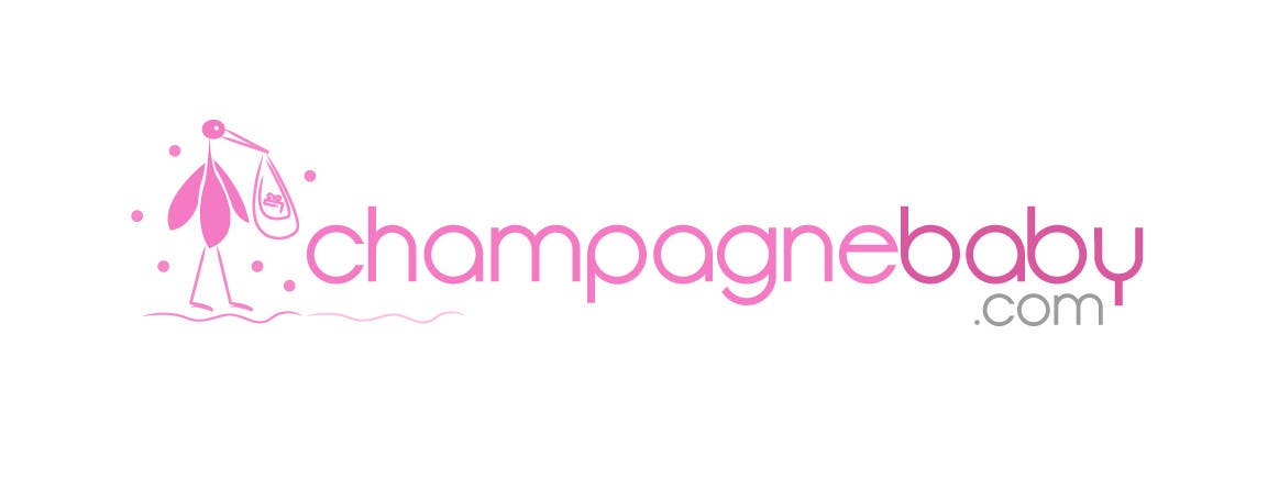 Entri Kontes #25 untuk                                                Logo Design for www.ChampagneBaby.com
                                            
