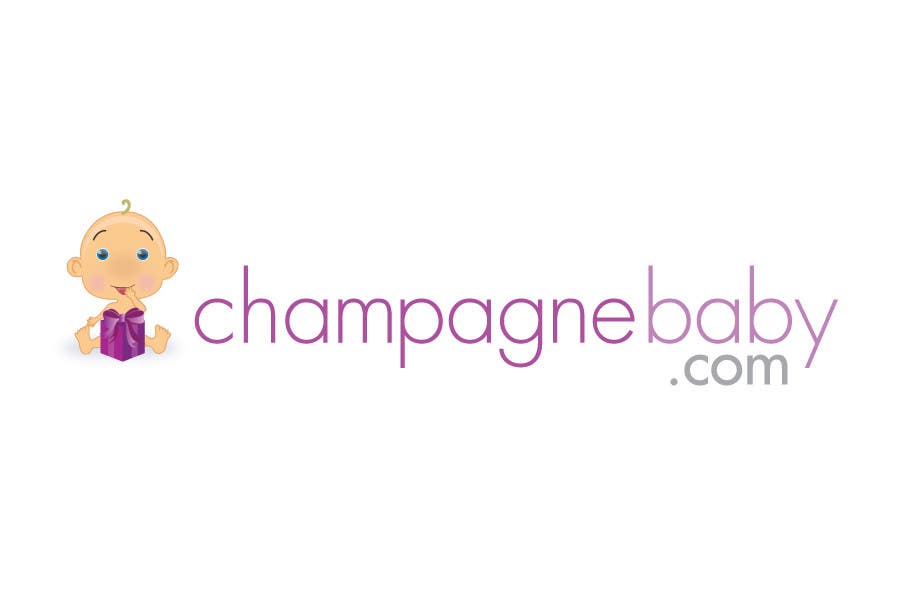 Bài tham dự cuộc thi #111 cho                                                 Logo Design for www.ChampagneBaby.com
                                            