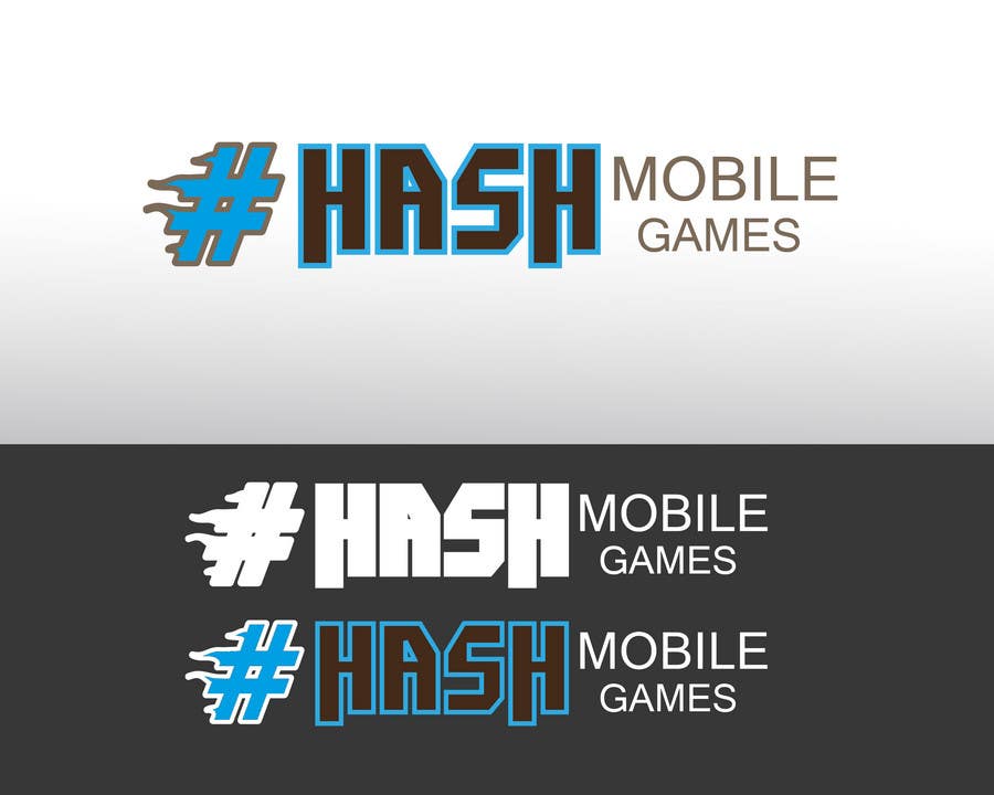 Penyertaan Peraduan #20 untuk                                                 Logo Design for #Hash Mobile Games
                                            