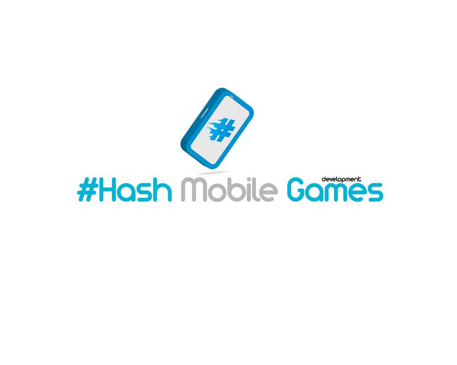 Penyertaan Peraduan #349 untuk                                                 Logo Design for #Hash Mobile Games
                                            