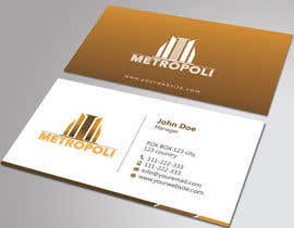 HammyHS tarafından Design some Business Cards for Metropoli için no 8