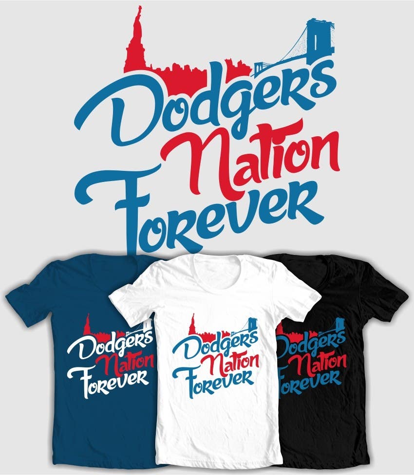 Proposition n°8 du concours                                                 Design a T-Shirt for LA Dodgers
                                            