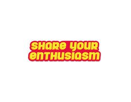 nº 229 pour Logo Design for Share your enthusiasm par vhegz218 