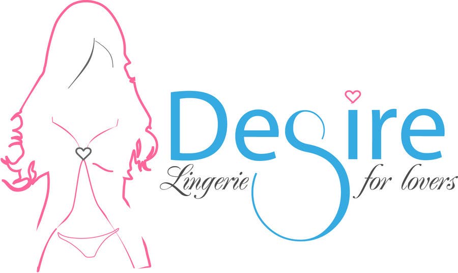Natečajni vnos #331 za                                                 Logo Design for Desire Lingerie for Lovers
                                            