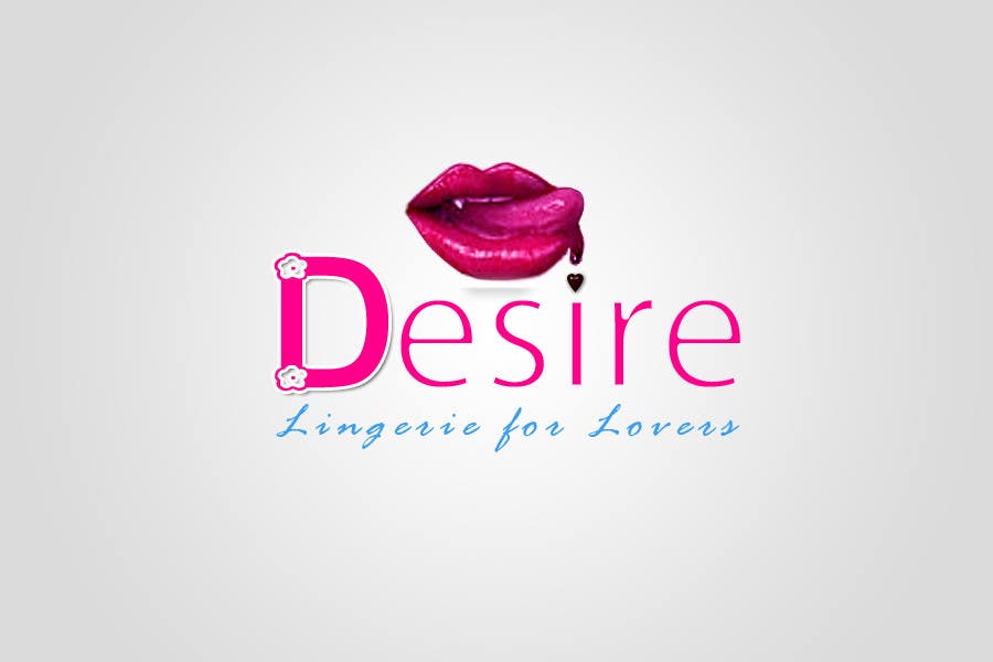 Wasilisho la Shindano #322 la                                                 Logo Design for Desire Lingerie for Lovers
                                            