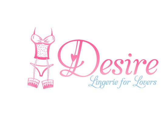 Wasilisho la Shindano #340 la                                                 Logo Design for Desire Lingerie for Lovers
                                            